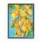 Stupell Industries Ripe Lemon Tree Painting Wall Accent with Black Frame
